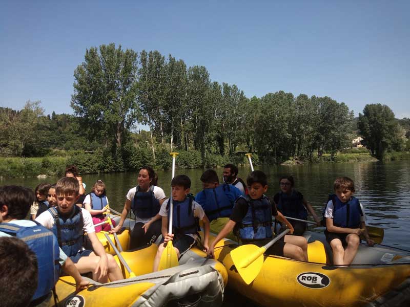 Rafting Arno Mulini e Gualchiere