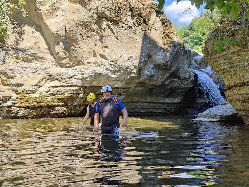 rivertrekking gole ciuffenna